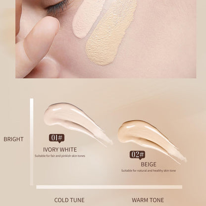 Venrock 24HR Moisturizing Foundation – Ivory White, 30ml | Waterproof & Buildable Coverage