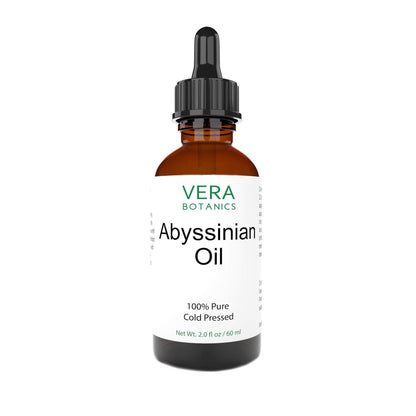 Vera Botanics Abyssinian Oil – 100% Pure & Natural, Cold-Pressed for Face, Skin, Hair & Nails