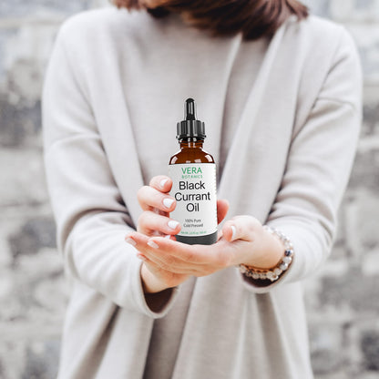 Vera Botanics Black Currant Oil – 100% Pure, Cold-Pressed & Unrefined