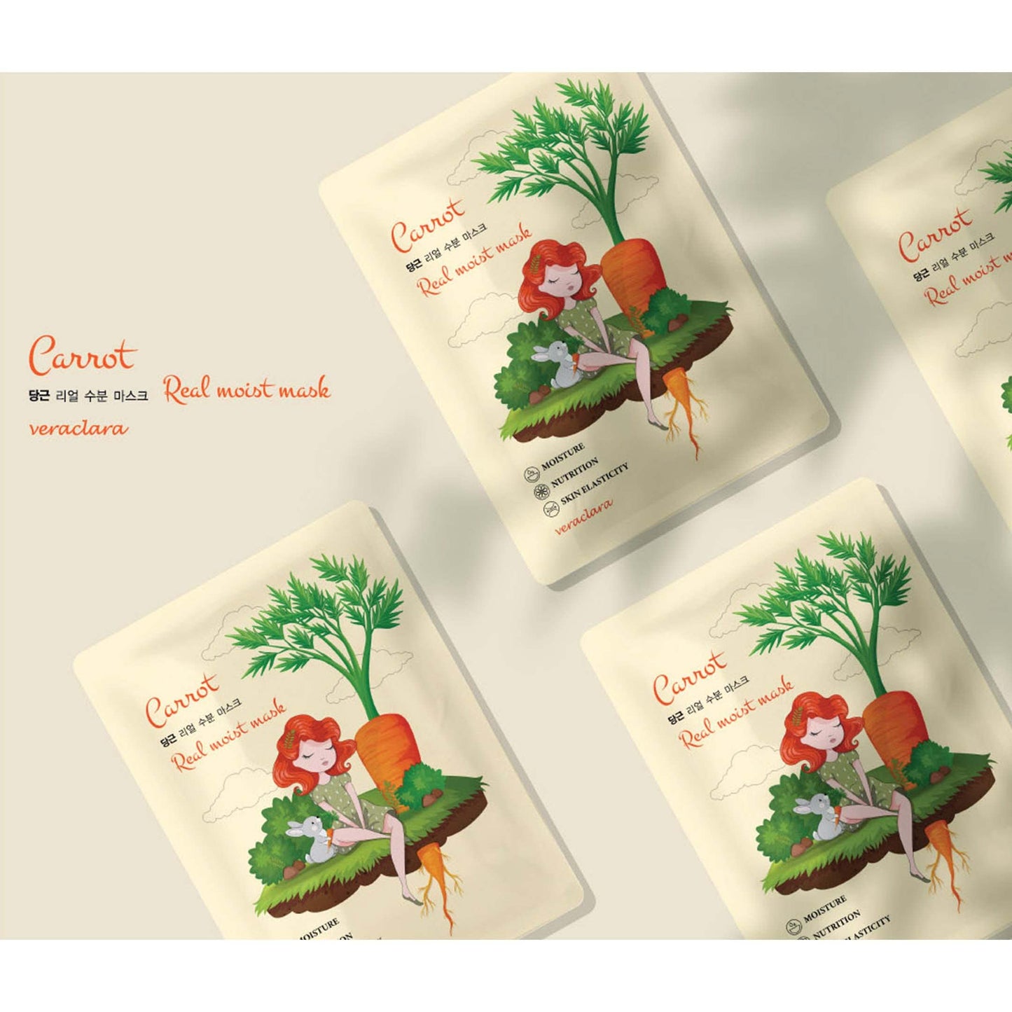 Veraclara Facial Mask — Korean Skin Care Mask 12-Combo
