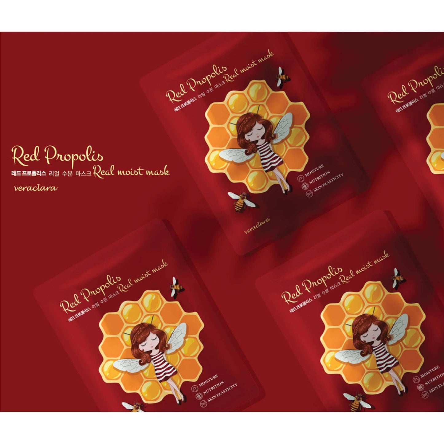 Veraclara Facial Mask Sheet – Hydrate, Brighten & Firm Skin | Korean Skincare