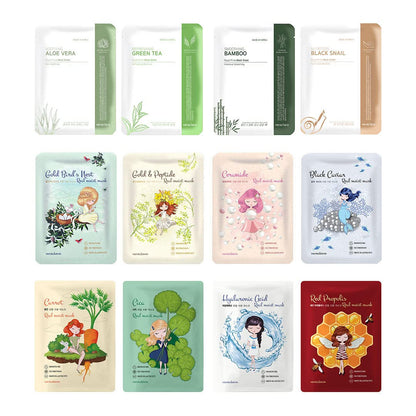 Veraclara Facial Mask Sheet | Korean Skincare – Brightening, Hydration & Firming