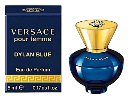 Versace Dylan Blue Women EDP Splash Mini 5 ml – Floral Fruity Scent by Versace