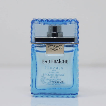 Versace Man Eau Fraiche Mini Splash 5 ml – Fresh Aquatic Fragrance for Men