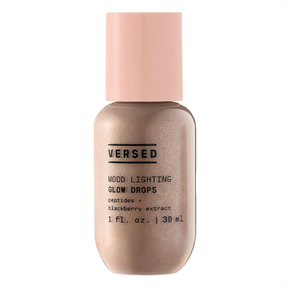 Versed Mood Lighting Luminizing Glow Drops – Sheer Bronzed & Sheer Golden | Hydrating Glow Serum