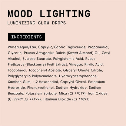 Versed Mood Lighting Luminizing Glow Drops – Sheer Bronzed & Sheer Golden | Hydrating Glow Serum