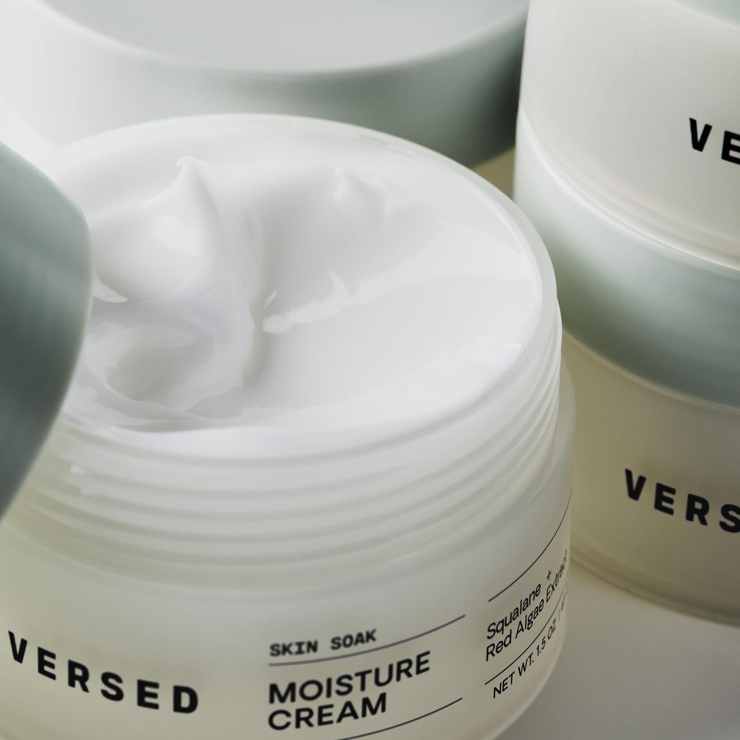 Versed Skin Soak Rich Moisture Face Cream – Non-Greasy Night Moisturizer with Hyaluronic Acid & Squalane