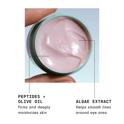 Versed Zero-G Smoothing Eye Cream – Algae Extract, Peptides & Olive Oil | Vegan