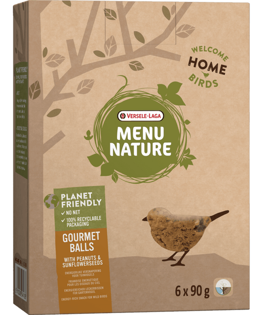Versele Laga Menu Nature Gourmet Ball Peanut 6x90g