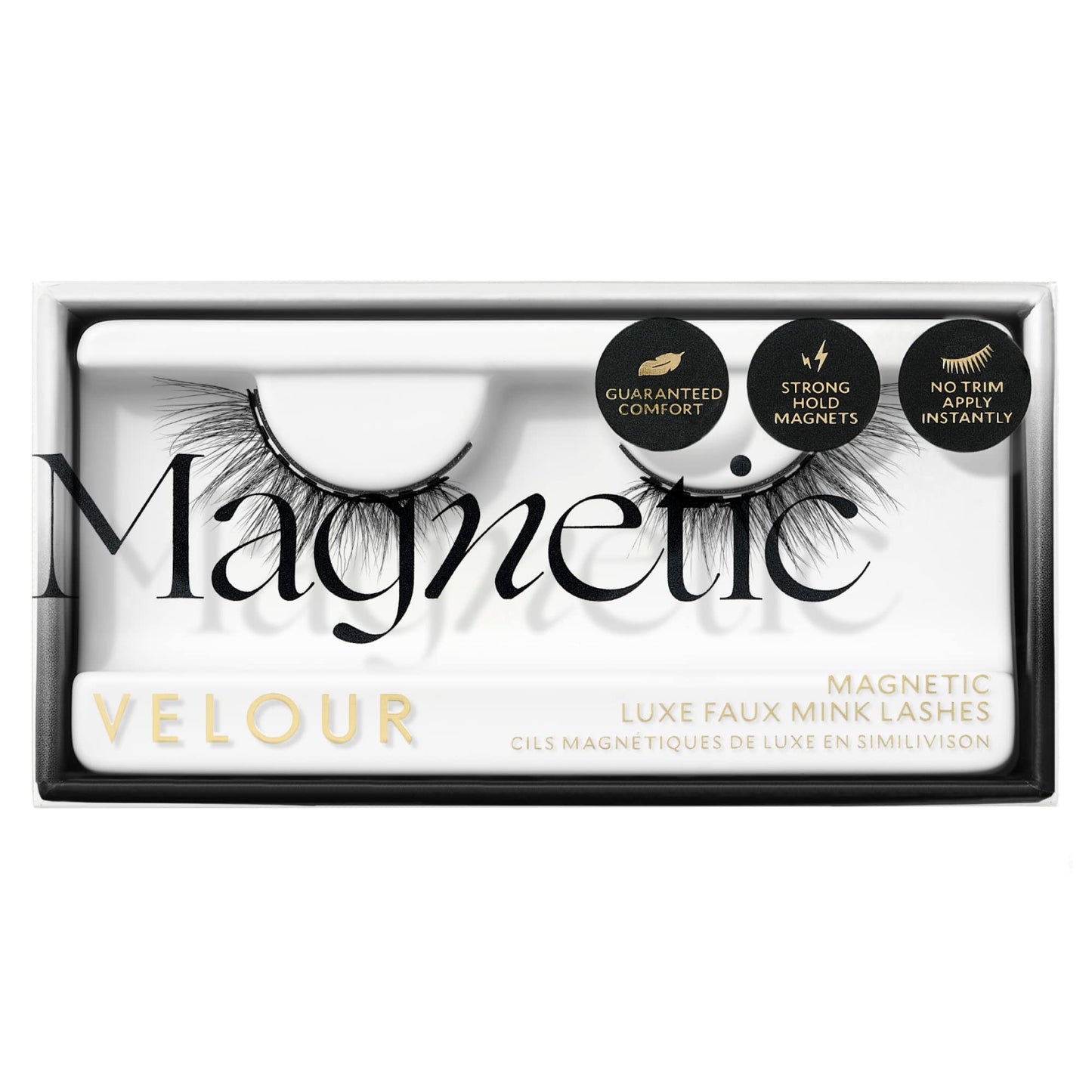 VeVelour Magnetic Eyelashes – Reusable Up to 30x, 8 Magnets, All Eye Shapes