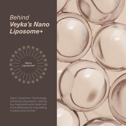 Veyka Nano Liposome + Advanced Sebum Balance Mask – Ceramide, Cica, Multi-Peptide Sheet Mask (5 Sheets, 0.67 fl oz)
