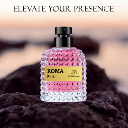 Viaan Krishna ROMA PINK EDP – Amber Floral Perfume for Women, 100ml