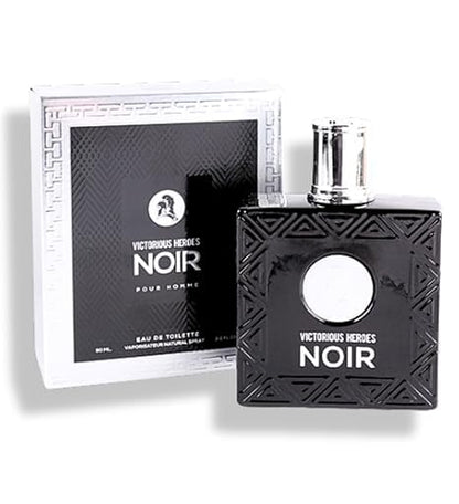 Viaan Krishna VICTORIOUS HEROES NOIR Cologne for Men – Cedarwood & Vanilla EDT, 3 oz