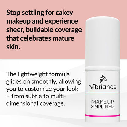 Vibriance Complexion Sticks – 3-in-1 Foundation for Mature Skin (Beige)