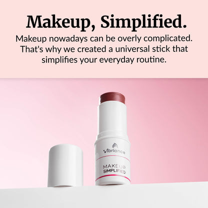 Vibriance Cream Blush Stick – All-in-One Radiance for Mature Skin | Makeup Simplified