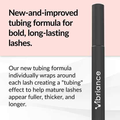 Vibriance Volumizing Tubing Mascara, Soft Black – Hypoallergenic, Moisturizing, 50+ Friendly Tubing Formula