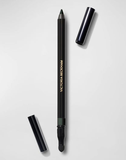Victoria Beckham Satin Kajal Longwear Waterproof Eyeliner in Olive – Free Face Sheet Masque