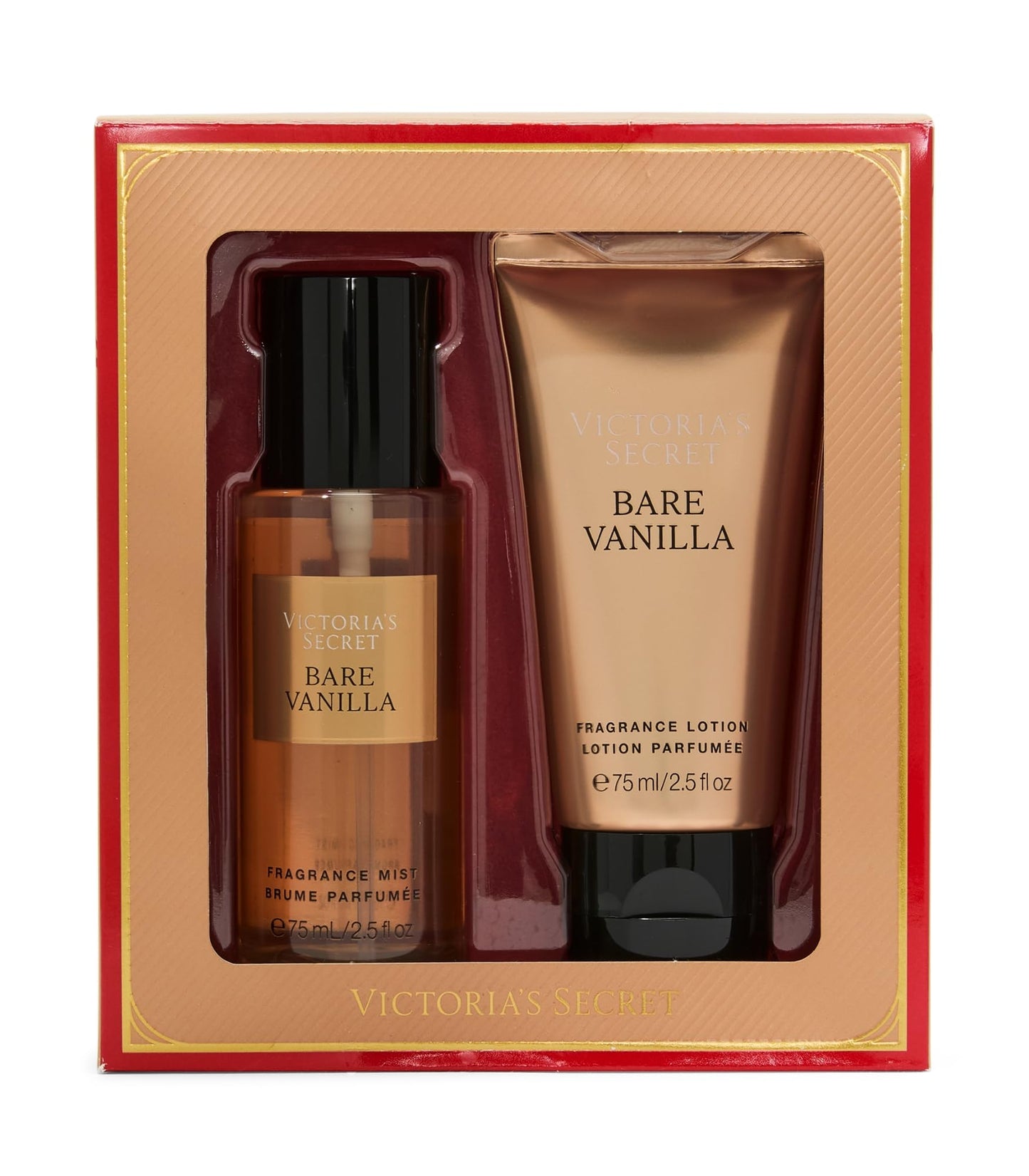 Victoria's Secret Bare Vanilla Mini Fragrance Duo Gift Set | Soft Cashmere Notes