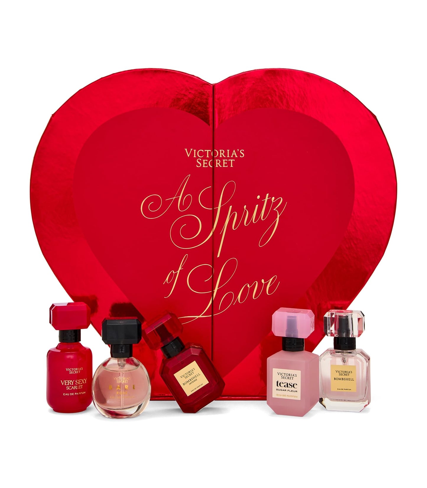 Victoria's Secret Fine Fragrance Discovery Gift Set, 5-Piece Fragrance Giftset