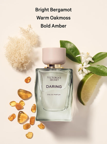 Victoria's Secret Daring Eau de Parfum – Bergamot, Oakmoss & Amber (1.7 oz)