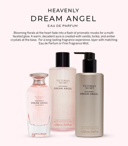Victoria's Secret Dream Angel Fragrance Lotion – Woody Gourmand, 12 Ounce, Skin Nourishing