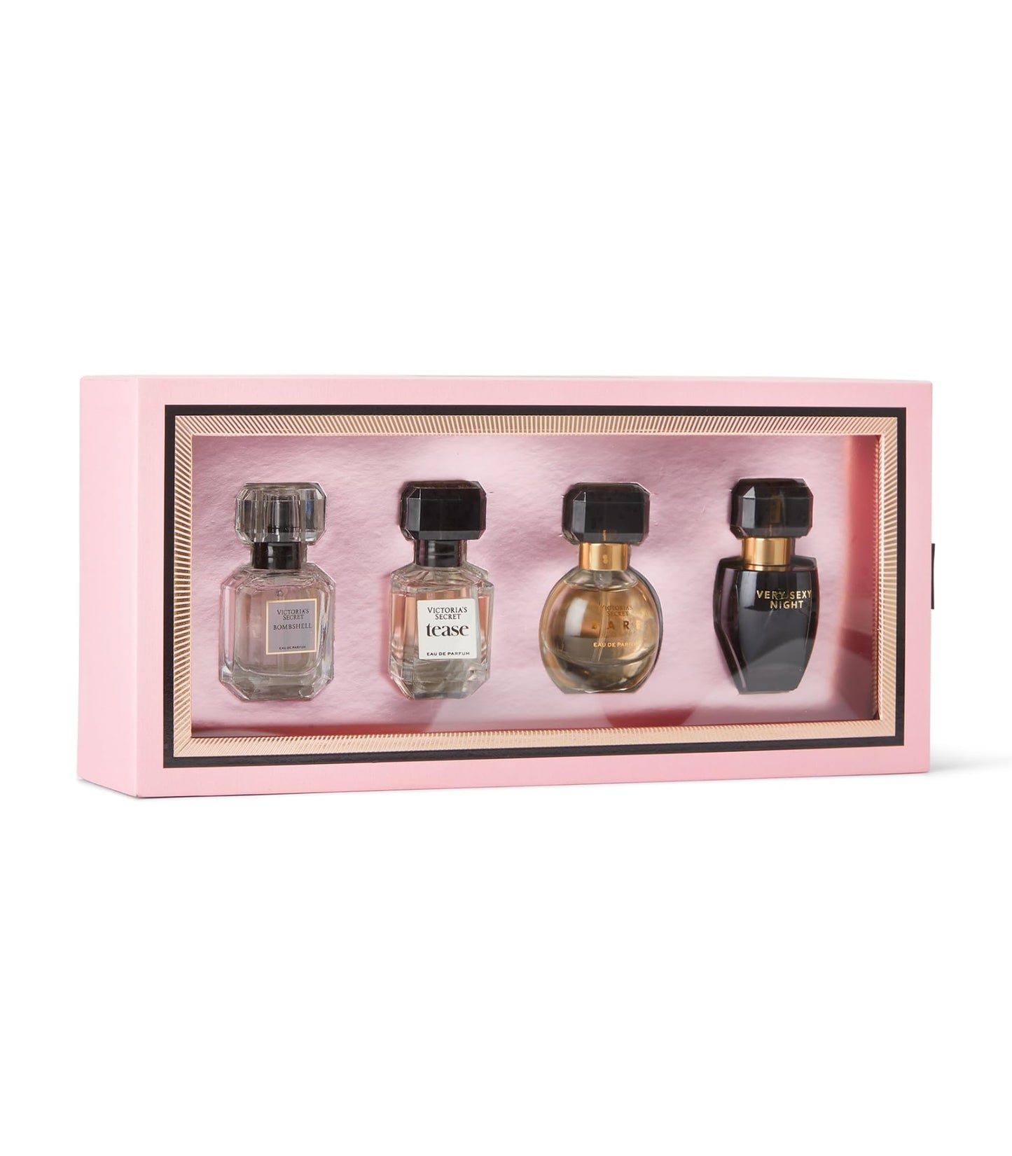 Victoria's Secret Fragrance Discovery Set - Bombshell, Tease, Bare, Very Sexy Night