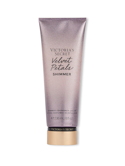 Victoria's Secret Fragrance Lotion Velvet Petals Shimmer – 24-Hour Hydration & Subtle Glow