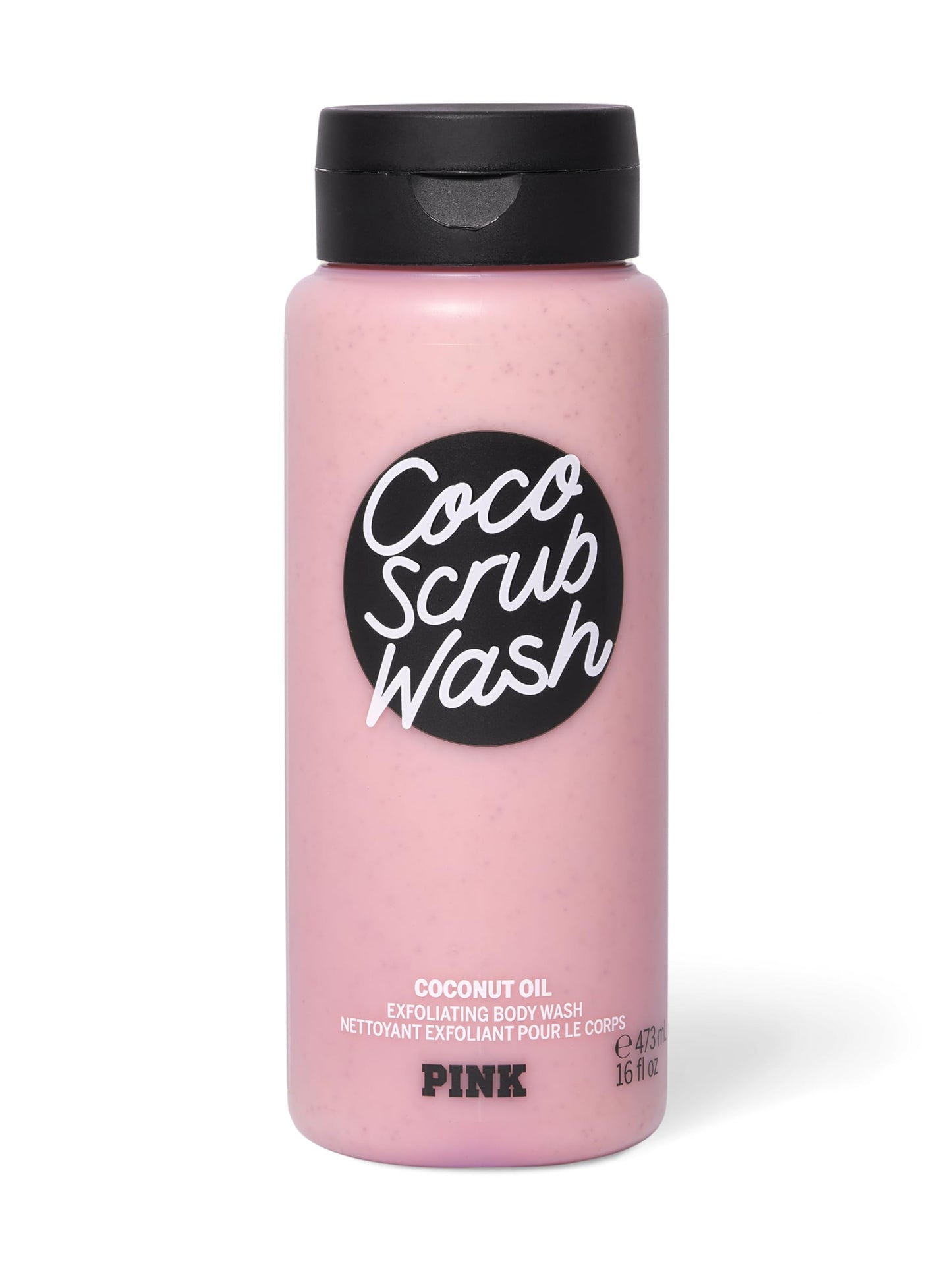 Victoria's Secret Pink Coco Scrub Wash with Coconut Oil | Creamy Cleanse & Softening Formula