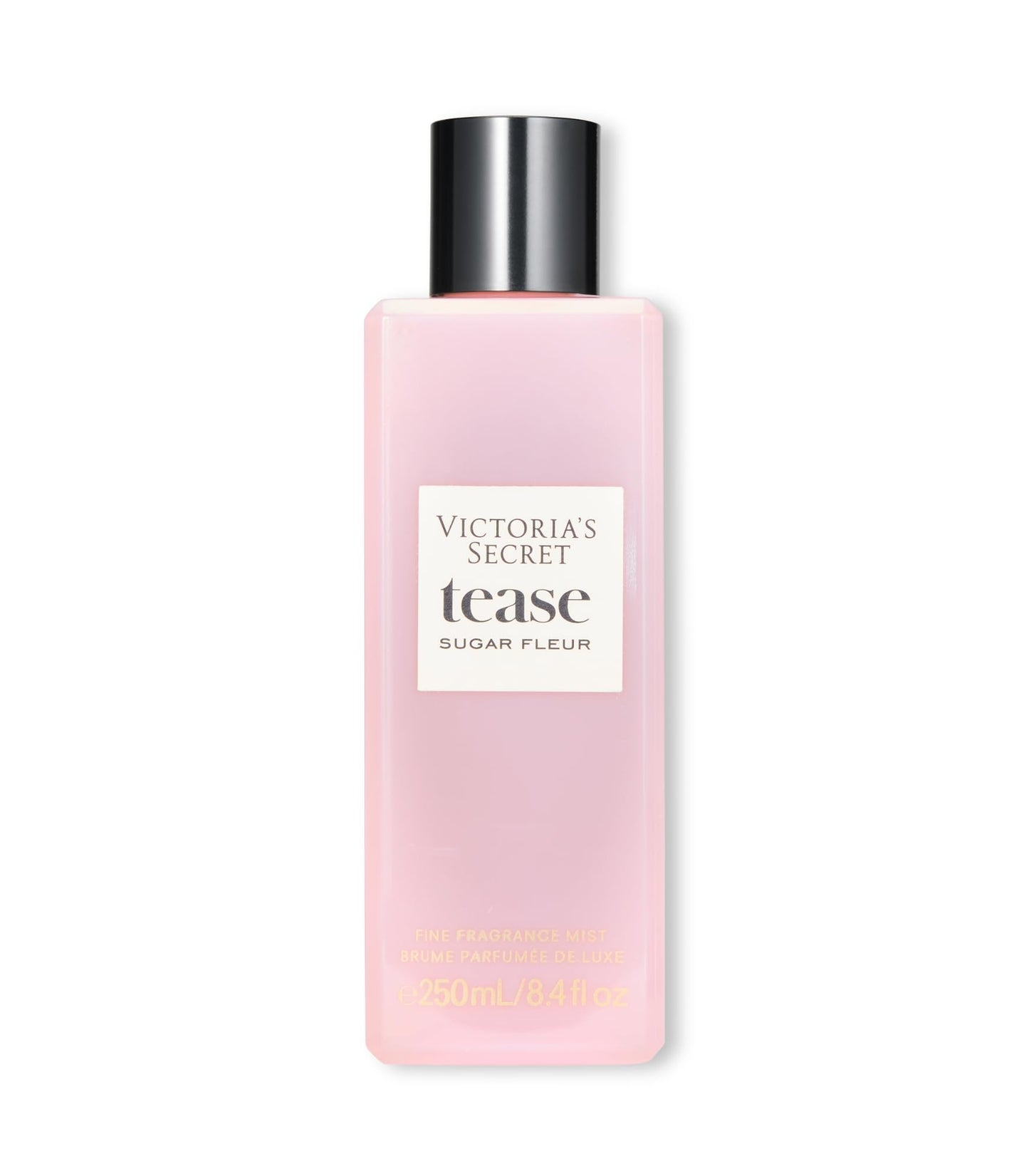 Victoria's Secret Tease Sugar Fleur Fragrance Mist – Fresh Apple, Floral Buds & Pink Caramel (8.4 oz)