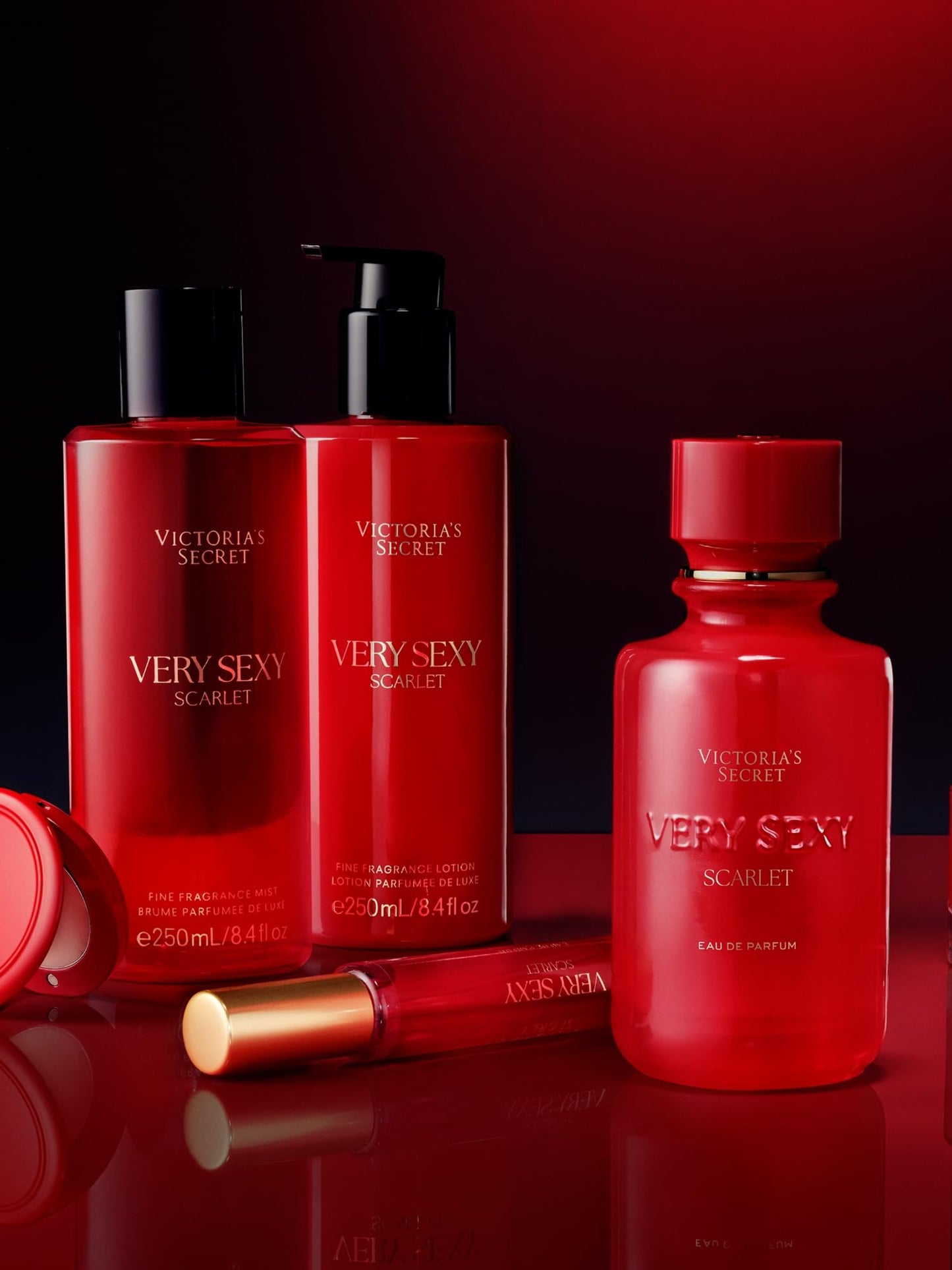 Victoria's Secret Very Sexy Scarlet Eau de Parfum – 3.4 oz for Women | Floral Musk