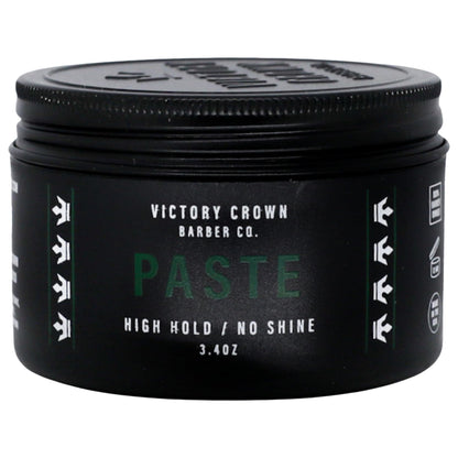 Victory Crown Paste Pomade – Medium Hold, Natural Matte Finish (3.4 oz)