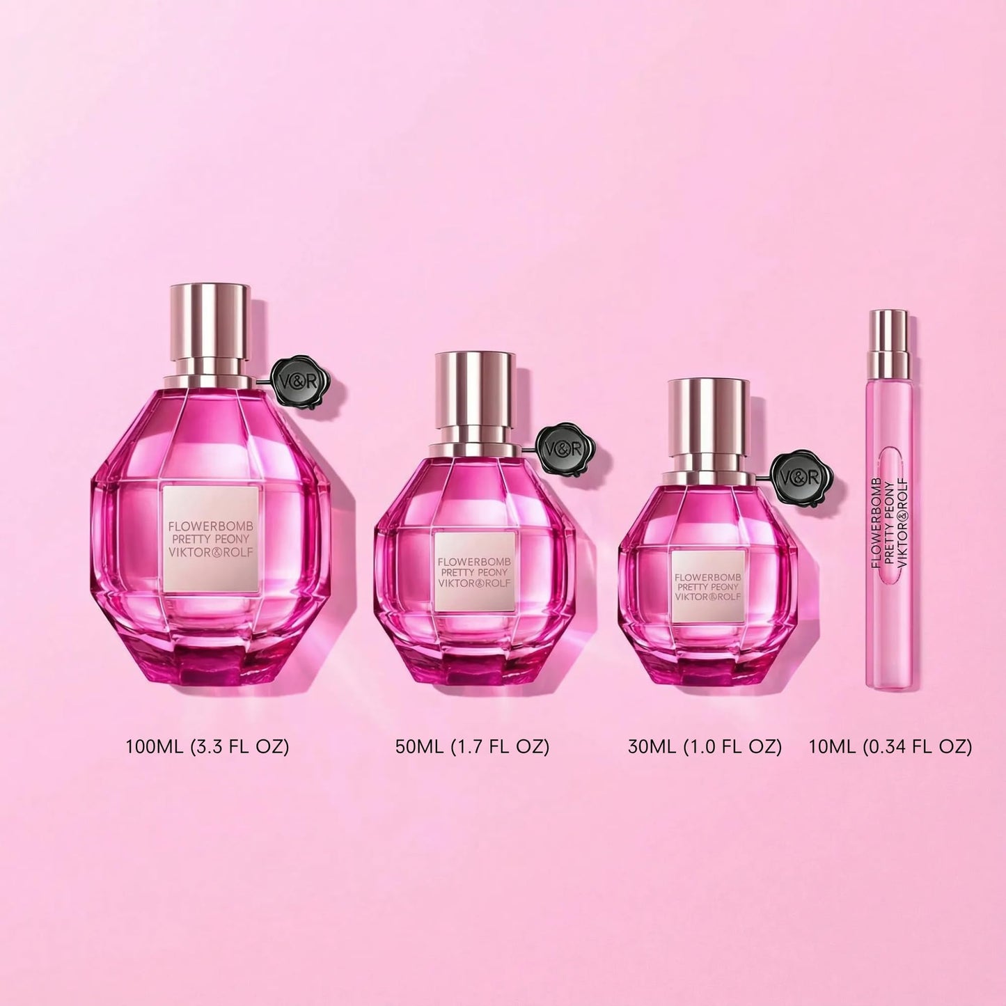 Viktor&Rolf Flowerbomb Pretty Peony – Floral & Fruity Perfume for Women (1.7 Fl Oz)