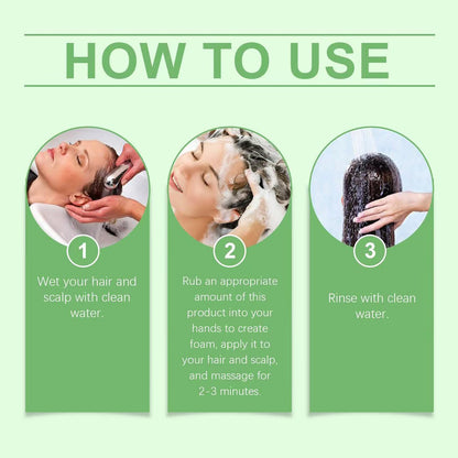 Vimchaw Rosemary Hair Growth Shampoo – Organic, Keratin-Infused for Thinning Hair (3x3.4 oz Pack)