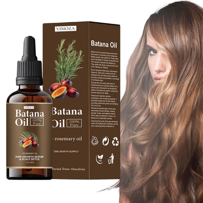VIMOZA Batana Oil for Hair – Organic Hair Care Oil with Rosemary (2 pcs)