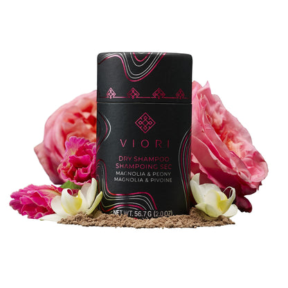 Viori Dry Shampoo Powder Magnolia & Peony – Quick Refresh, Volumizing & Odor Neutralizing