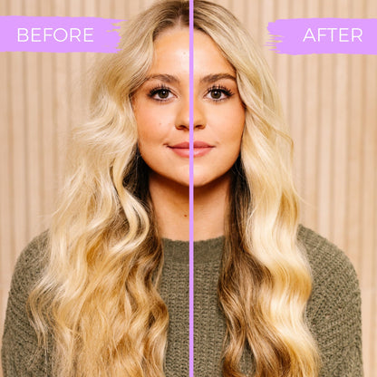 Viori Purple Shampoo Bar: Longsheng Rice Water & Natural Ingredients for Blonde Hair – Neutralizes Brassy Tones