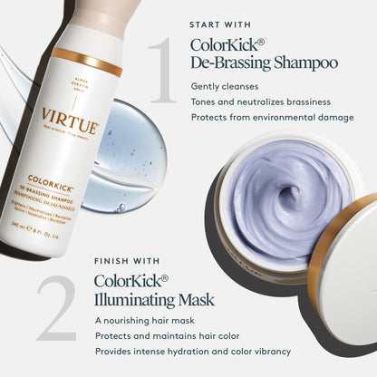 Virtue ColorKick Illuminating Hair Mask | Tones, Nourishes & Preserves Color-Treated Hair