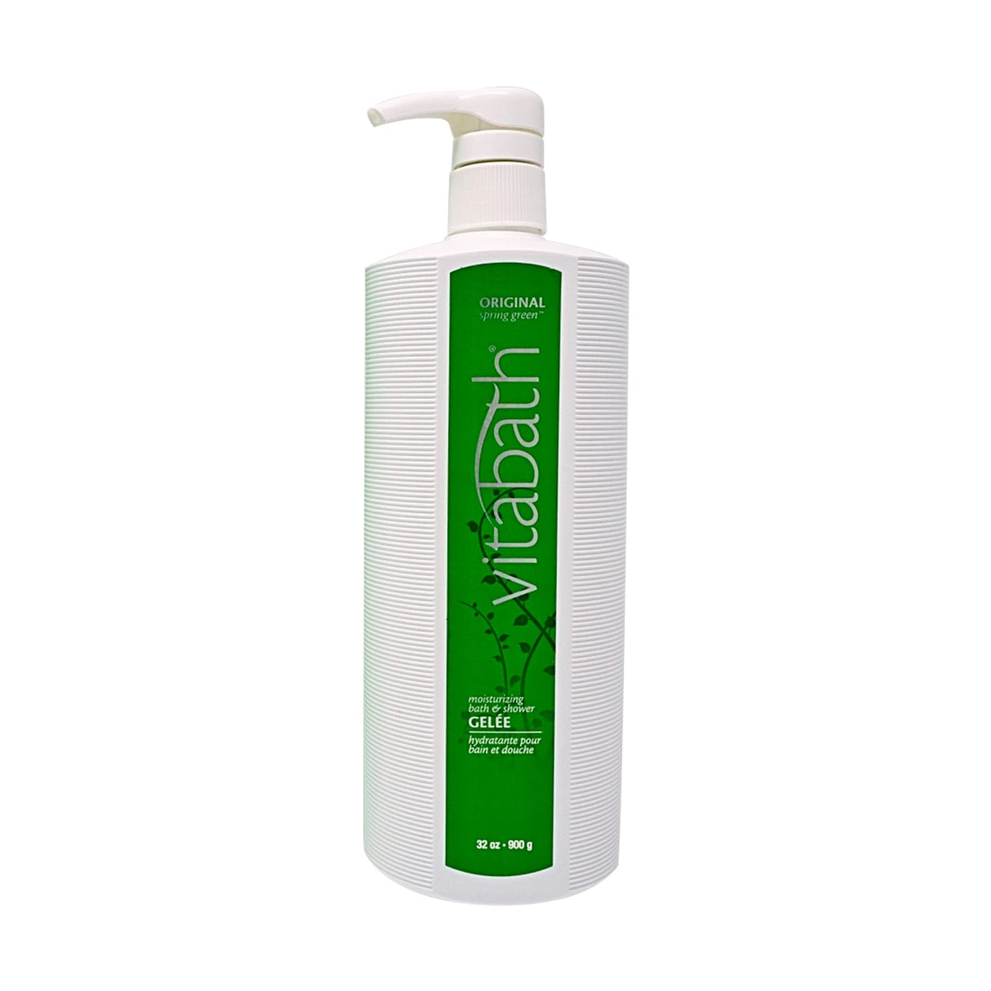 Vitabath Original Spring Green Moisturizing Bath & Shower Gel – 32 oz