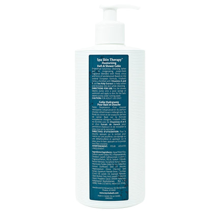 Vitabath ORIGINAL Spring Green Moisturizing Bath & Shower Gel – Sandalwood, 10.5 oz