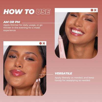 Vitamasques Lip Mask | Hydrating Cocoa Butter Lip Balm with Vitamins & Natural Oils (3-Pack)