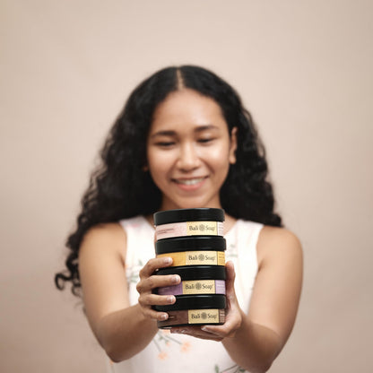 Bali Soap Musky Vanilla & Creamy Chocolate Body Butter – Set of 2 (7 oz each)
