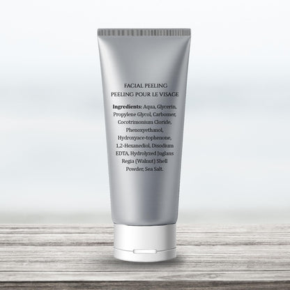 Vivo Per Lei Facial Peeling Gel – Gentle, Non-Abrasive Exfoliator for Sensitive, Dry & Mature Skin (4 x 4.05 oz)