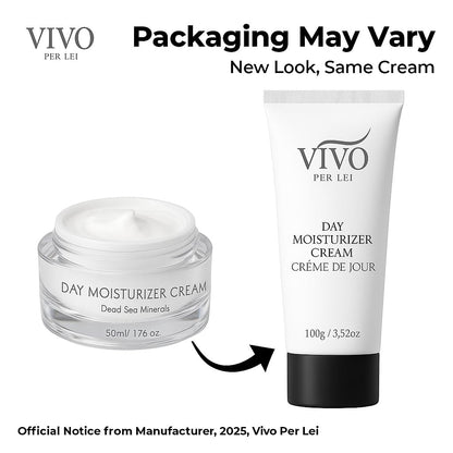 Vivo Per Lei Day Cream – Dead Sea Hydrating Facial Cream for Dry Skin
