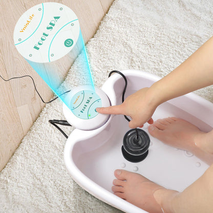 VnioLife Ionic Foot Bath Detox Machine – Home Spa, Portable Foot Spa System