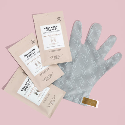 VOESH Collagen Gloves – Vegan Hand Masks (4 Pack) Hydrating Hand Care