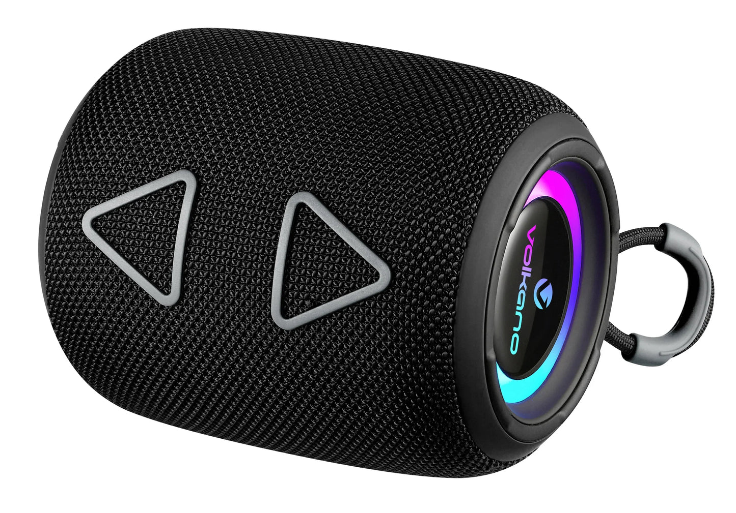 Volkano Topaz Series RGB Bluetooth 5.3 Portable Speaker with FM Radio