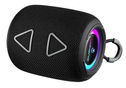 Volkano Topaz Series RGB Bluetooth 5.3 Portable Speaker with FM Radio