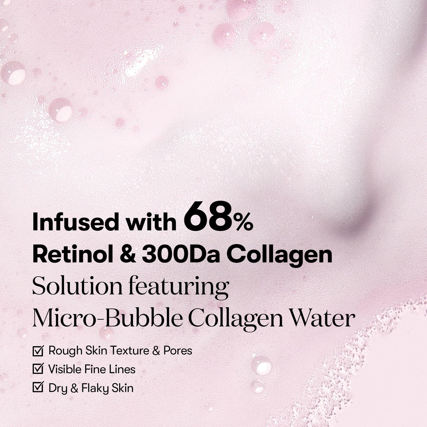 VT COSMETICS Bubble Serum – Retinol & Collagen, 2.36 fl oz
