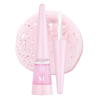 VT COSMETICS Reedle Shot Lip Plumper with Twinkle & Glitter | Hydration, Plump & Shine 0.15 oz