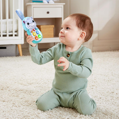 VTech Baby Hello, Hippo! Soft Phone – Plush Toy for Early Pretend Play